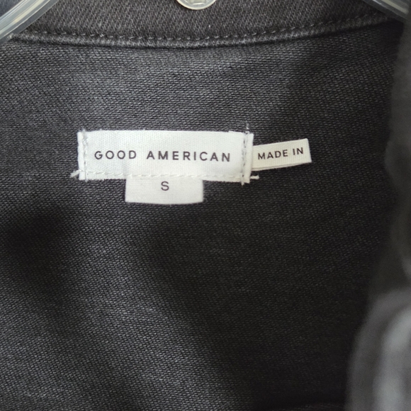 Good American Fit for Success Black Denim Jumpsuit - Picture 9 of 12